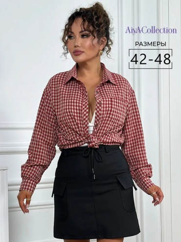 Юбка карго AiyA Collection черный