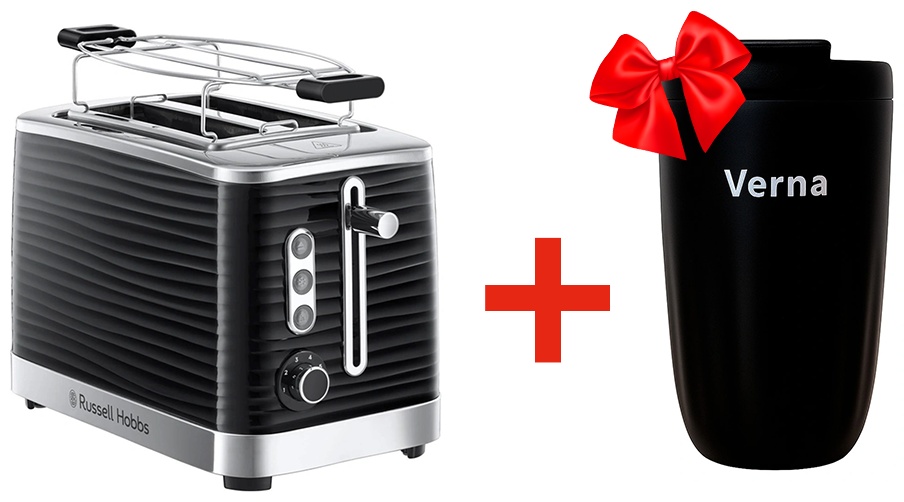 Тостер Russell Hobbs 24371-56 + Verna LC-450GX белый