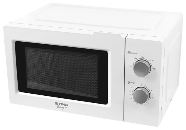 Микроволновая печь STING RAY ST-MW154A белый, хром