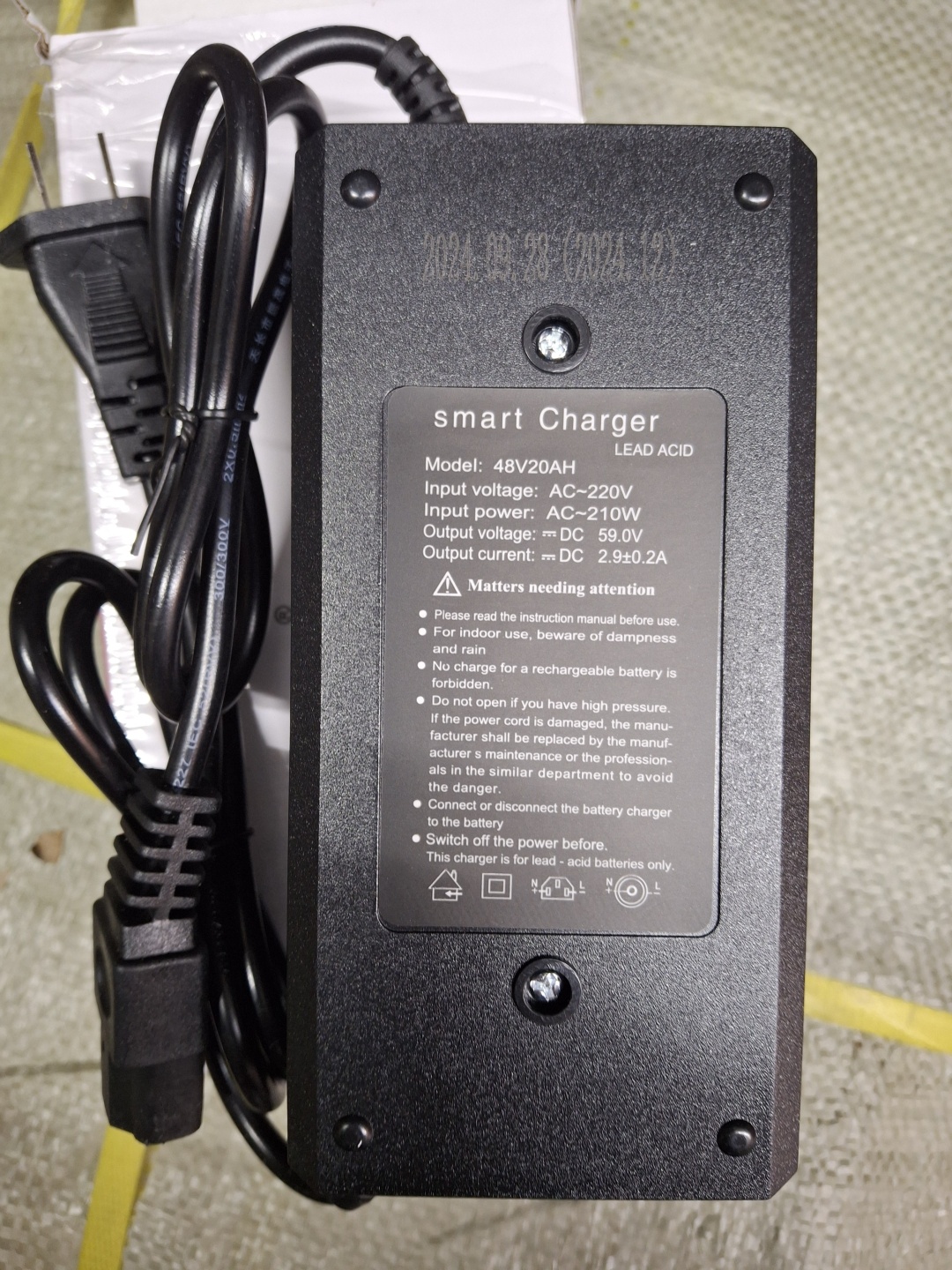 Зарядное устройство 48V20Ah