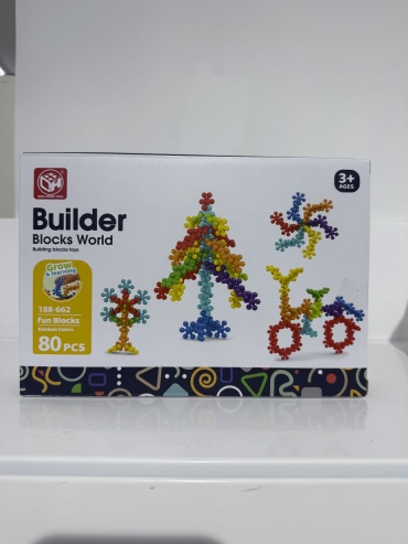 Конструктор 0457 Toys 1234 1234, деталей 80 шт