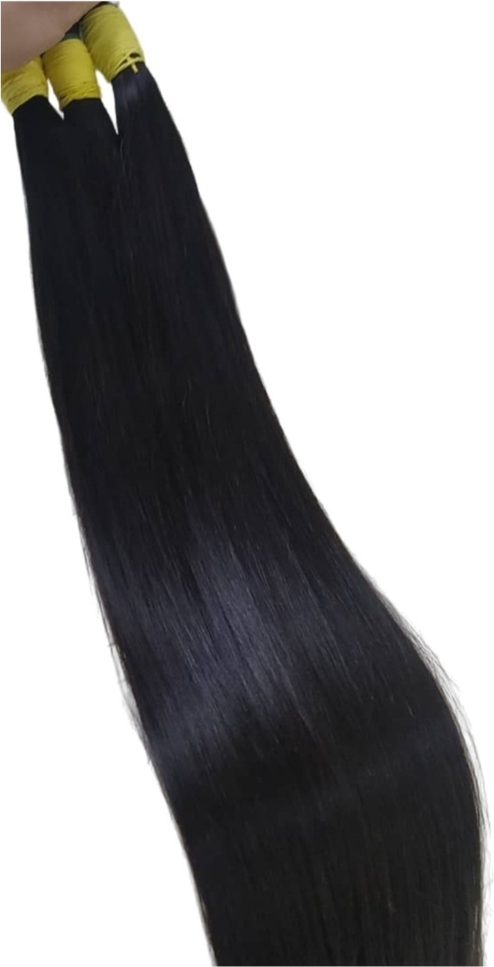 Lux Hair волос для наращивания на резинке темный каштан женский 70 см