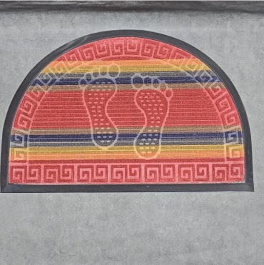 OZGESHE придверный коврик 60x40 см, коврик полукруглый