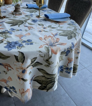 Скатерть Maryam decor & textile 250x150 см, хлопок, дак, 1 шт