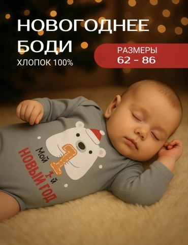 Боди Крошка Я белый