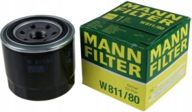 MANN-FILTER масляный фильтр W 811/80