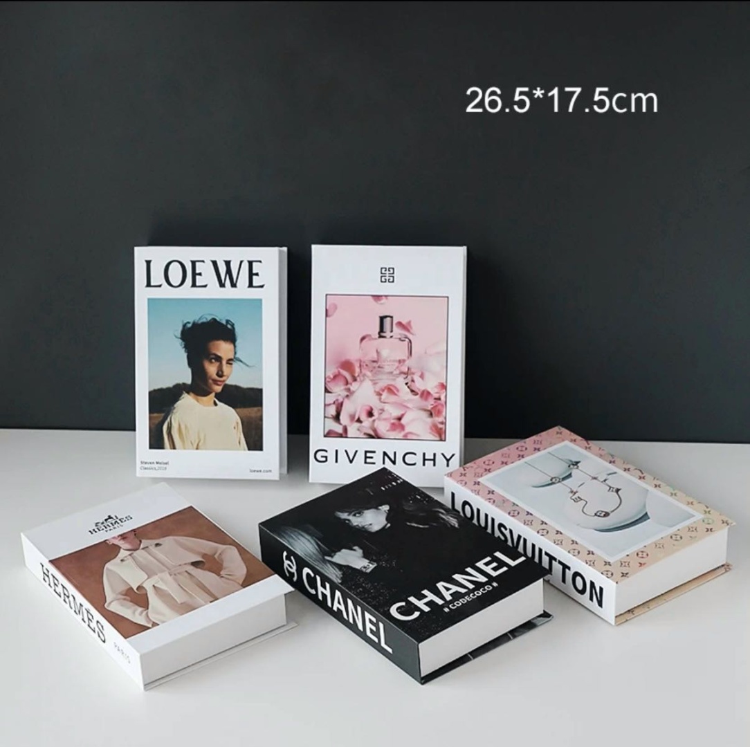 Книга Бренды 5 шт, дизайнерская бумага, картон