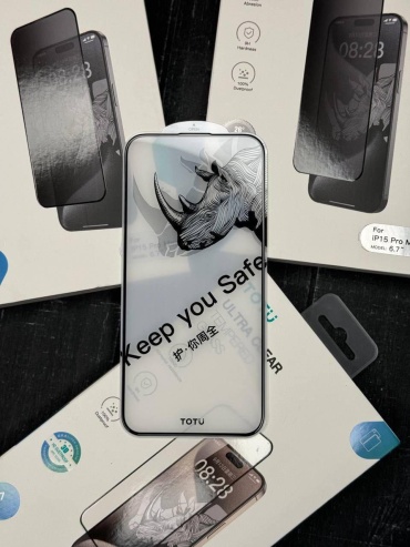 Стекло 3M для Apple iPhone 16 Pro черный