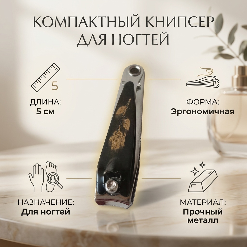 Кусачки-книпсер 5 см 1 шт