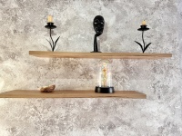 Полка 393202132, 60х18x1.6 см, коричневый