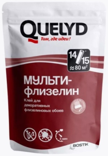 Клей обойный QUELYD Мульти-Флизелин, 450 г