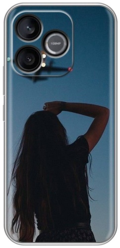 Чехол BAKR для Honor 600 Lite рисунок