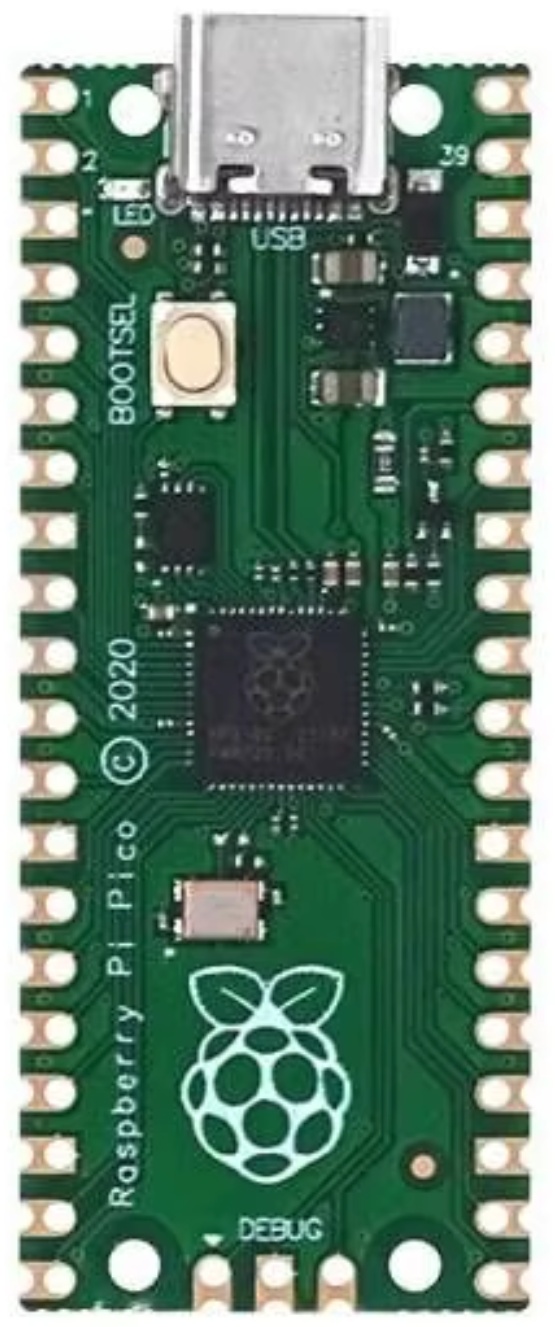 Микрокомпьютер Raspberry Pi Pico RP2040 Type C