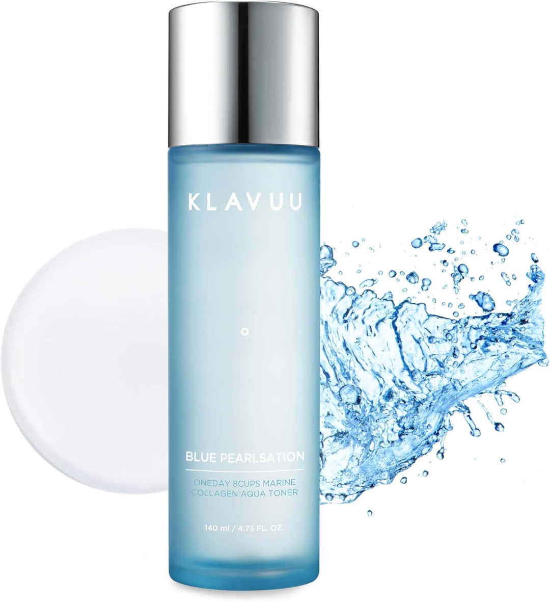 KLAVUU тонер BLUE PEARLSATION ONEDAY 8CUPS MARINE COLLAGEN AQUA TONER 140 мл
