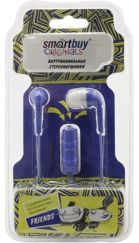 Наушники Smartbuy Friends SBE-9220 синий