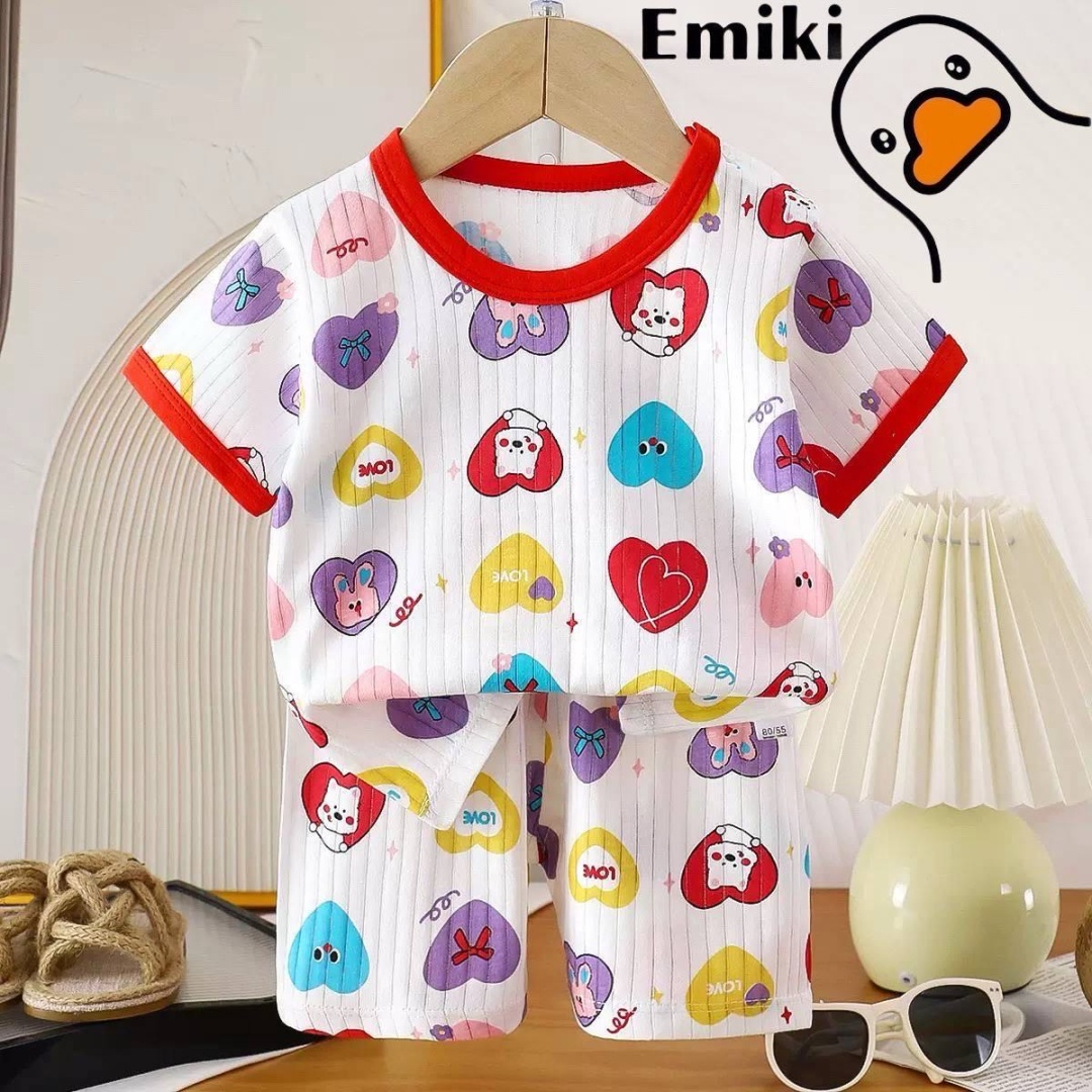 Пижама Emiki мультиколор