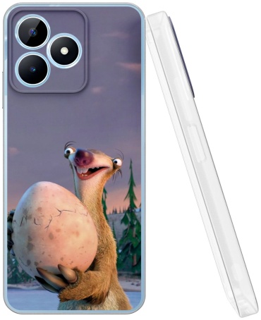 Чехол Mcover для Realme Realme Note 50, C51, C53 рисунок