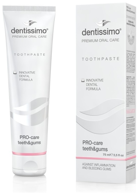 Dentissimo зубная паста PRO-CARE TEETH and GUMS 75 мл