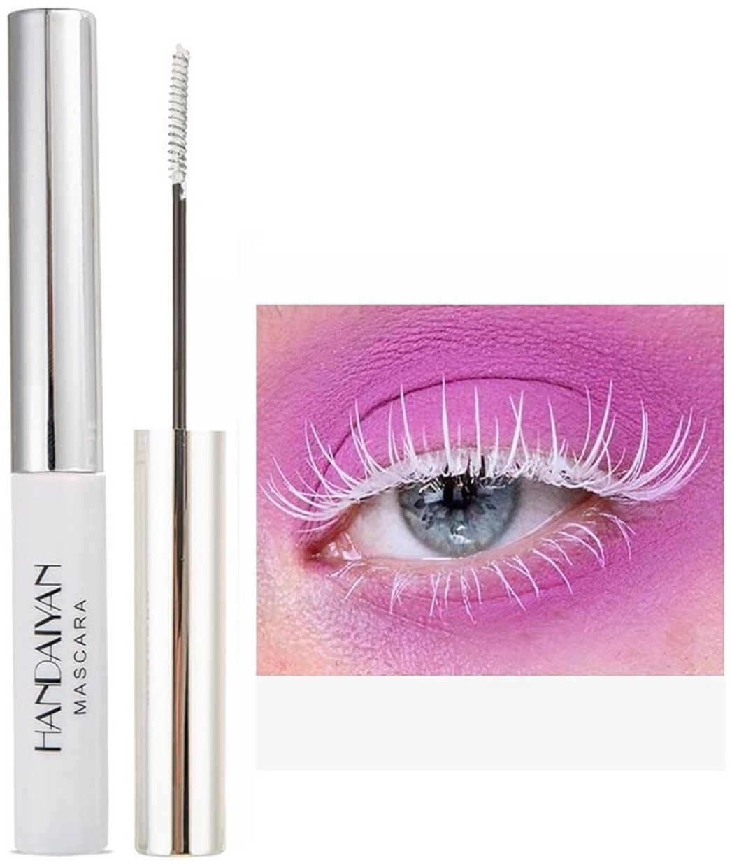 Тушь для ресниц Mascara для объема, удлиняющая белый