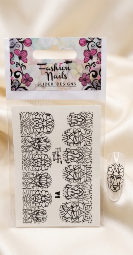 Fashion Nails слайдеры "Лев" 1 шт