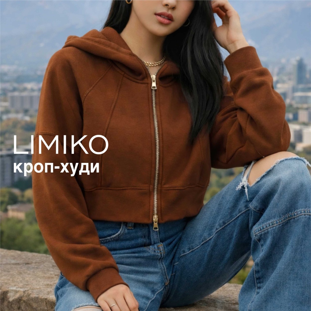 Худи LIMIKO коричневый