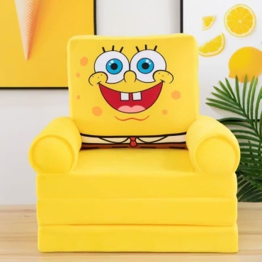 Диван-игрушка спанч боб 52x50x39 см, желтый