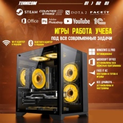 Tehnicom i5-12400F / RTX 3050 6 Гб / 16 Гб / 0 Гб SSD 1000 Гб / Win 10