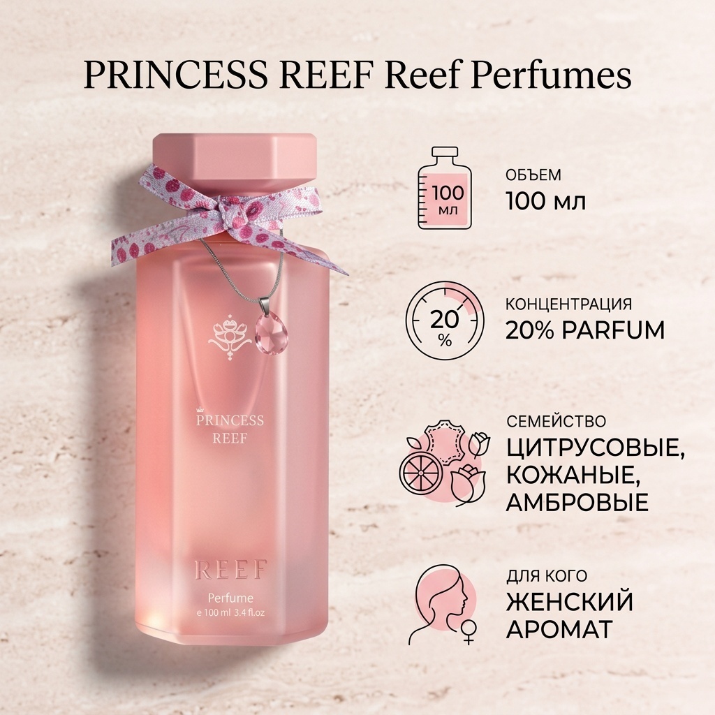 REEF Perfumes Princess Reef духи PARFUM 100 мл, для женщин