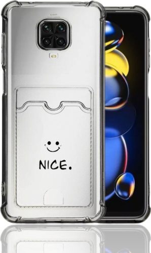 Чехол для Xiaomi Redmi Note 9 Pro, Redmi Note 9s прозрачный