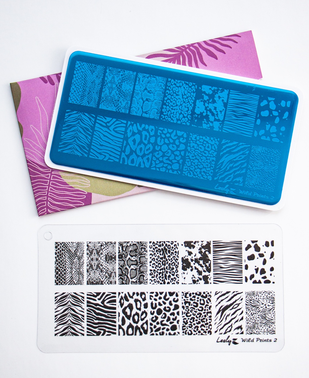 Lesly пластины Wild Prints 2