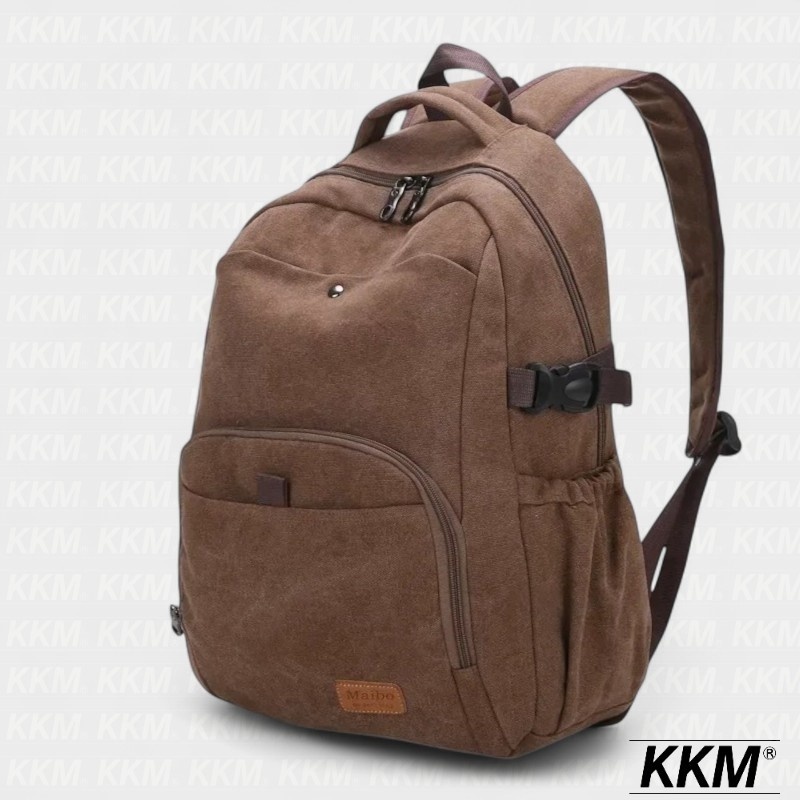 Рюкзак KKM холщовка коричневый
