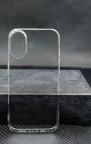 Чехол для Apple iPhone 16 прозрачный