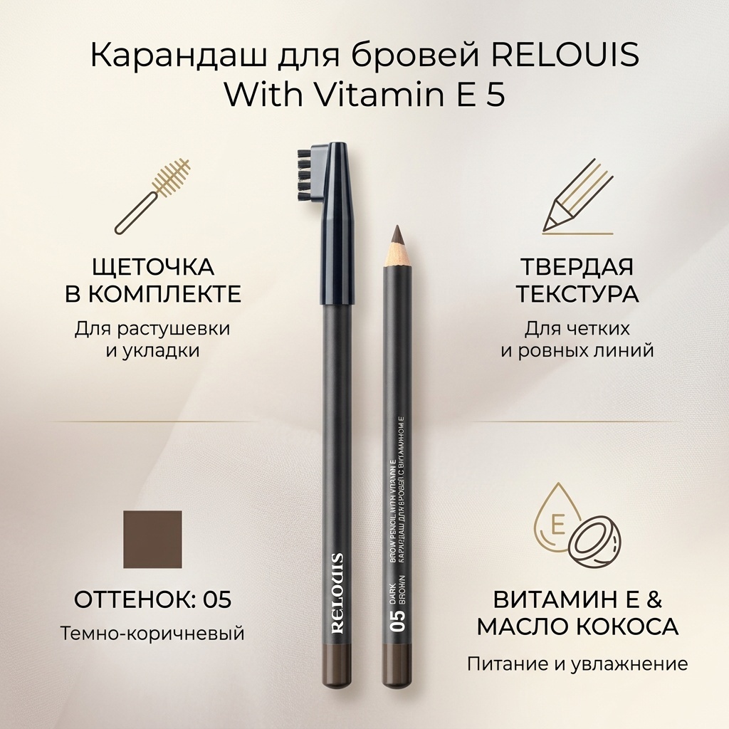 RELOUIS карандаш With Vitamin E 5