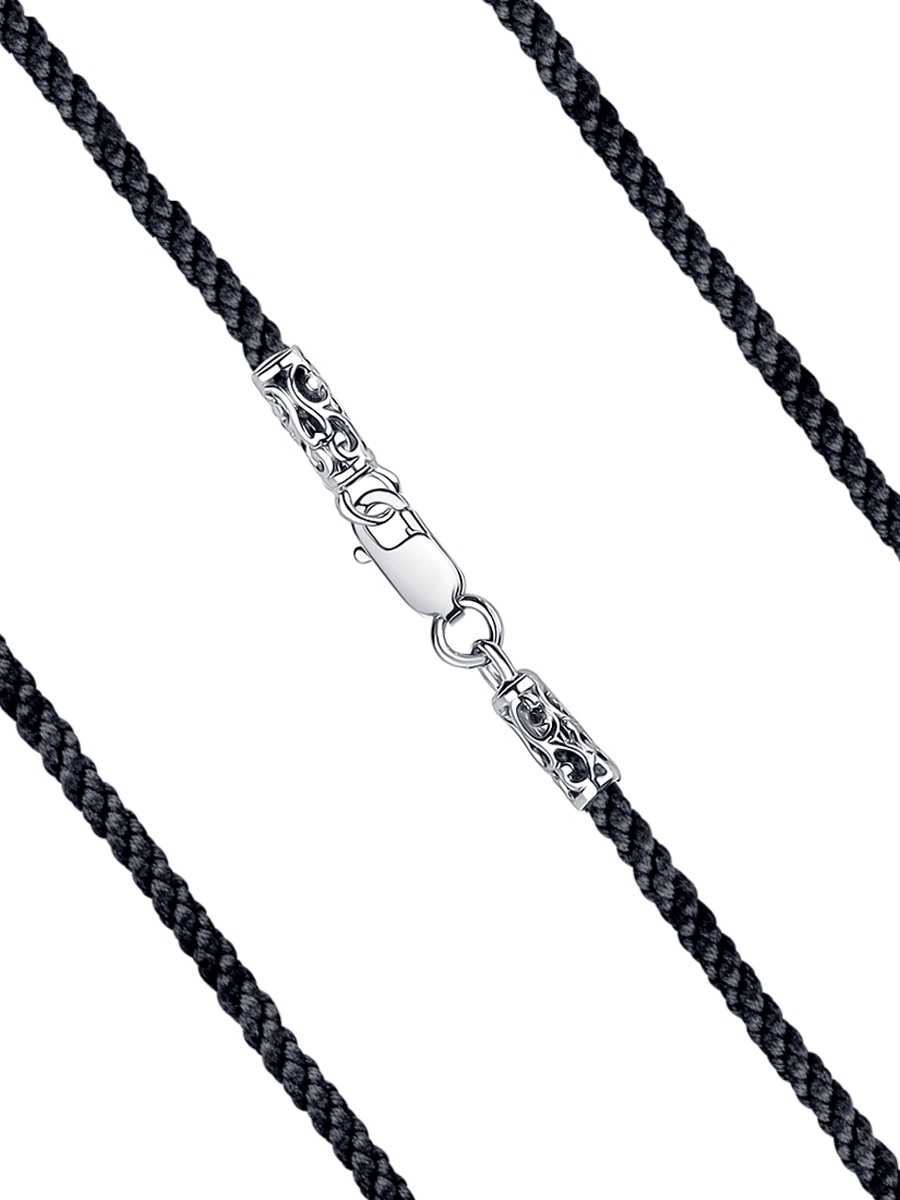 Шнур Lucente Silver NEC-LU-925-12755-50 длина 50 см вес 4.05 г серебро, без вставок