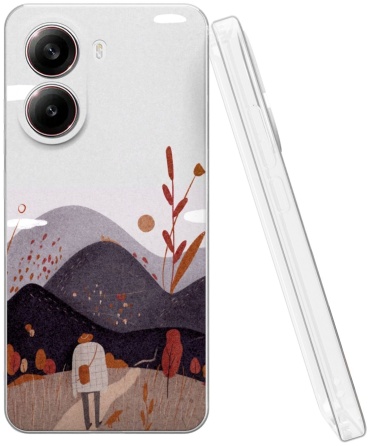 Чехол Mcover для Xiaomi Turbo 4 рисунок