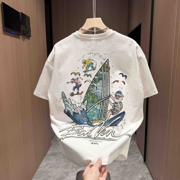 Футболка FASHION белый, бордовый