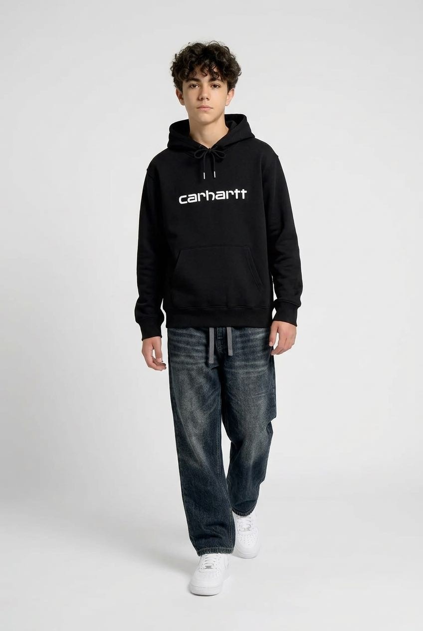 Худи carhartt черный
