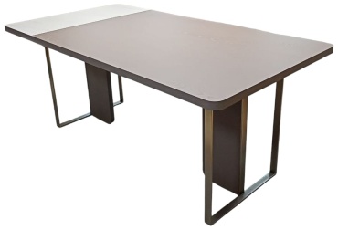 Обеденный стол Weltew Home LATTE, 180х95x77 см, МДФ, серый