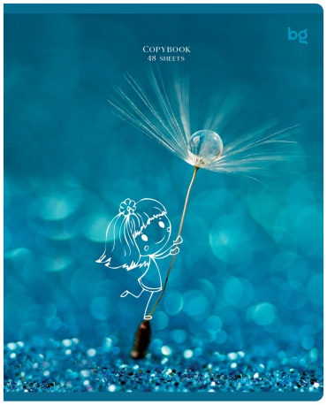 Общая тетрадь BG Человечки, 48 л, А5, клетка, мягкая обложка, 1 шт