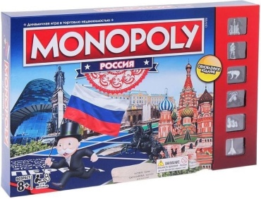 Настольная игра Биплант Monopoly Россия