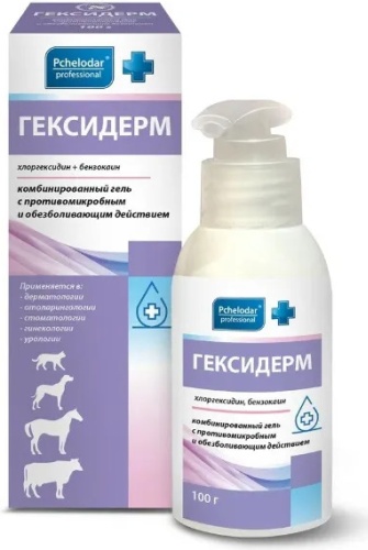 Pchelodar Гексидерм гель для местного и наружного применения противогрибковый 100 г