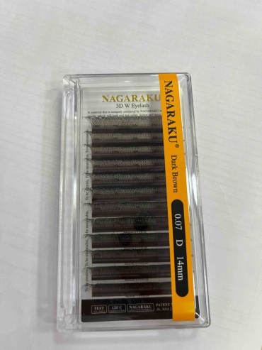 NAGARAKU пучковые D 0.07 мм коричневый 14 мм