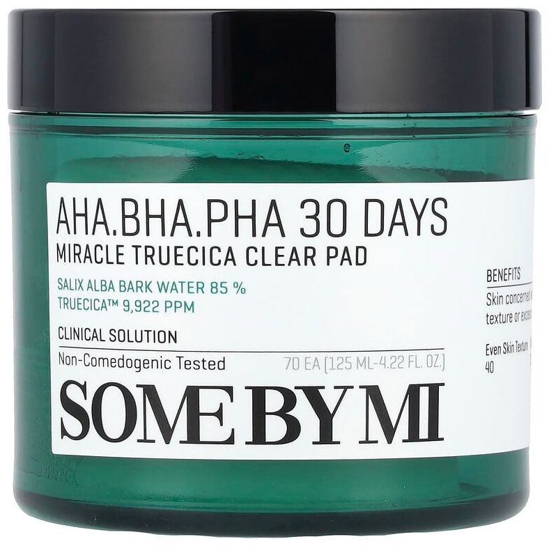 Some by Mi пилинг Aha Bha Pha 30 Days Miracle Truecica Clear Pad 70 шт