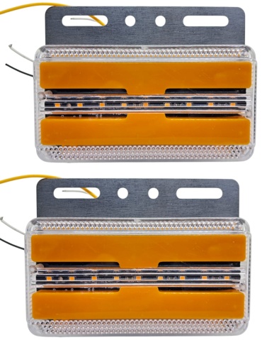 Mikushima указатель габаритов TF-345N 24v 2шт 24 Вт квадратная