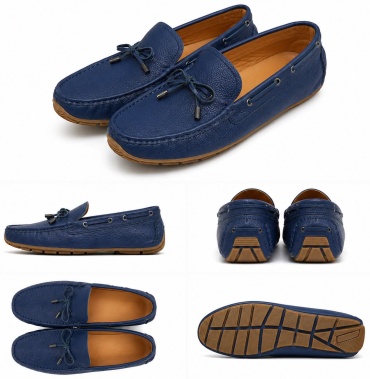 Лоферы FASHION синий