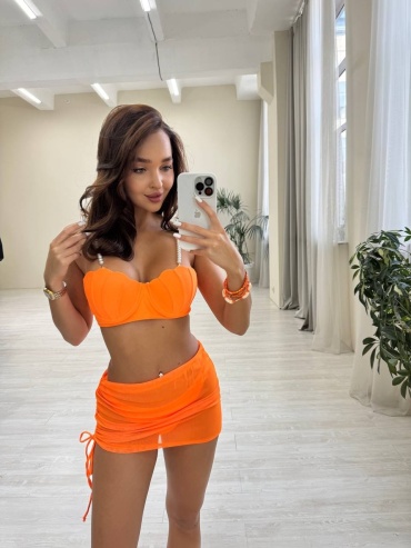 Купальник раздельный Shantal Lingerie оранжевый