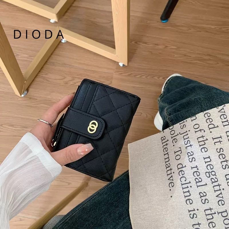 Кошелек Dioda искусственная кожа черный