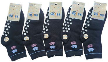 Носки VDASS 713а-xl 5 пар черный 7-9 лет
