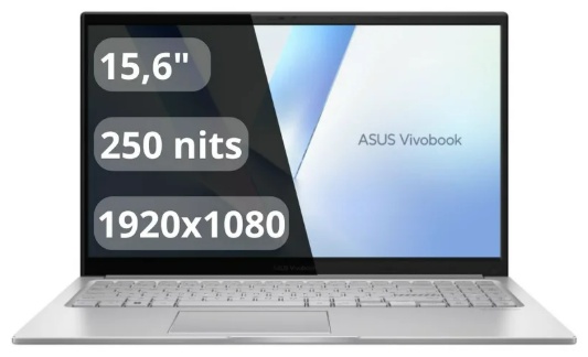 Ноутбук ASUS Vivobook 15 15.6" / 16 Гб / SSD 512 Гб / Без ОС / X1504VA-BQ3123