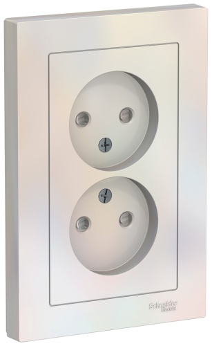 Розетка Systeme electric ATN000422, жемчужный